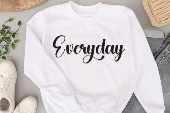 Magic Designer Font PNG with transparent background - Preview 3