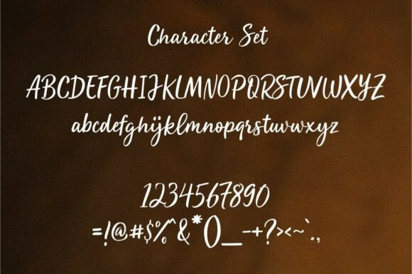 Modymel Font PNG with transparent background - Preview 3