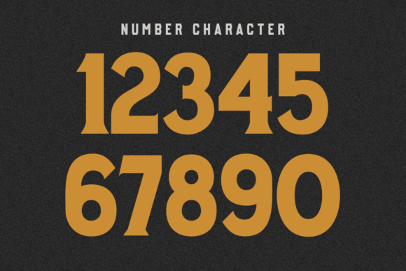 Neilson Font PNG with transparent background - Preview 3