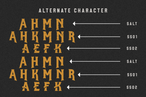 Neilson Font PNG with transparent background - Preview 4