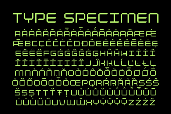 Roquest Font PNG with transparent background - Preview 1