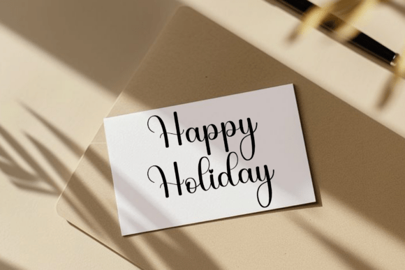 Rustic Decoration Font PNG with transparent background - Preview 4