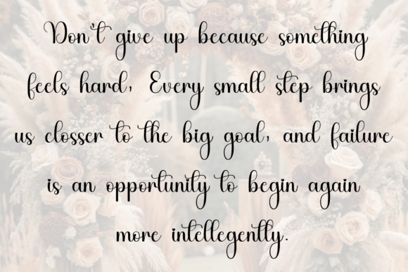 Rustic Decoration Font PNG with transparent background - Preview 5