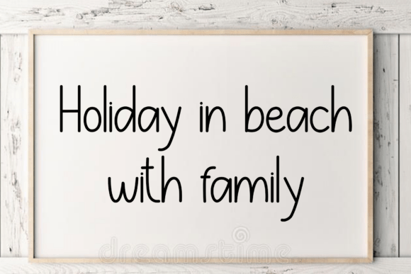 Beach Charm Font - Preview 4