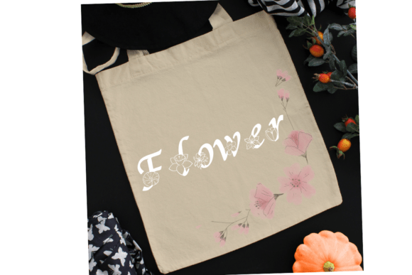 Flower Winter Font - Preview 4