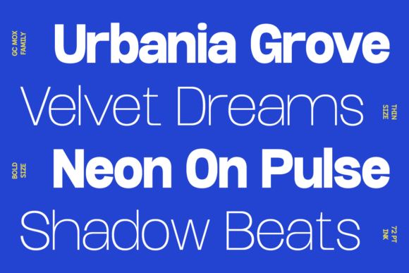 Gcmox Extrabold Font - Preview 5