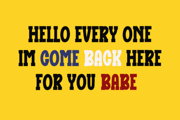 Happy School Font - Preview 2