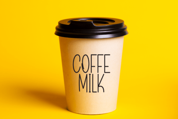Milky Squash Font PNG with transparent background - Preview 3