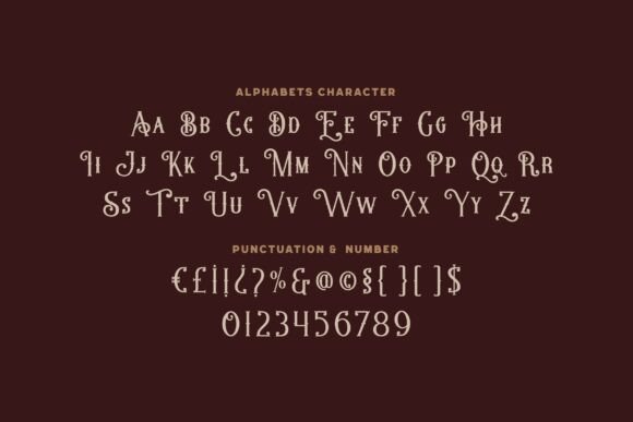 Silk Masder Font PNG with transparent background - Preview 4