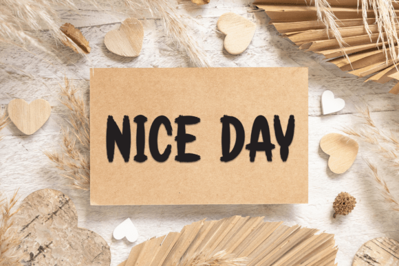 Snow Sparkle Font PNG with transparent background - Preview 4