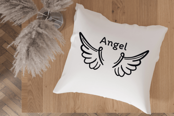 Angel Wings Tattoo Font - Preview 4
