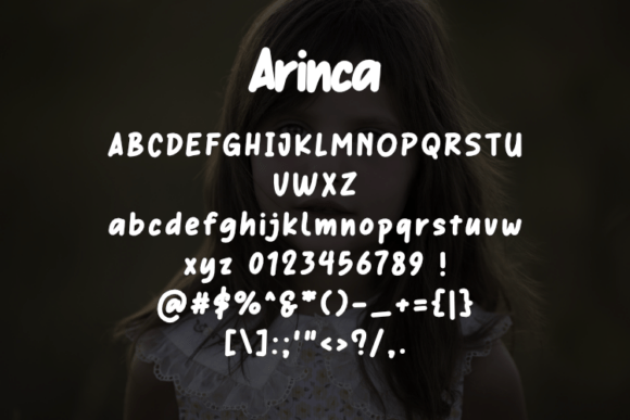 Arinca Font - Preview 1