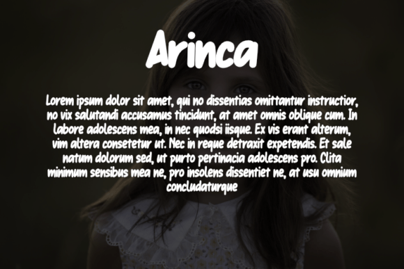Arinca Font - Preview 2