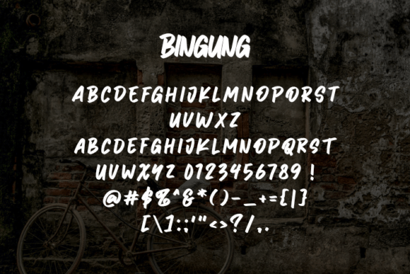 Bingung Font - Preview 1