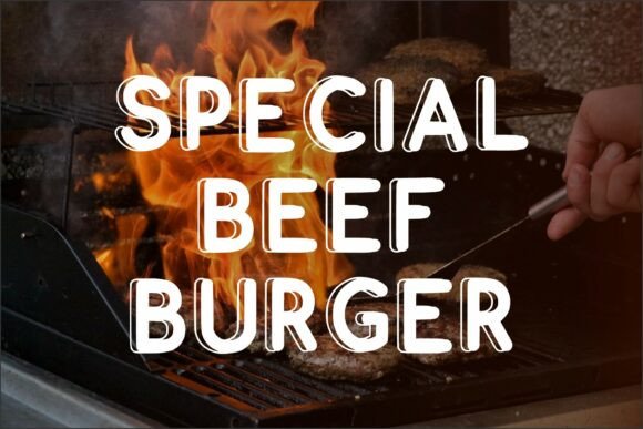 Burgertwins Regular 1 Font - Preview 2