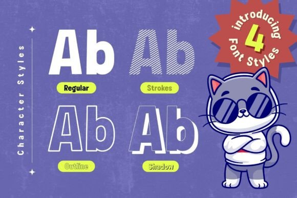 Fox Tigger Font font preview - 1