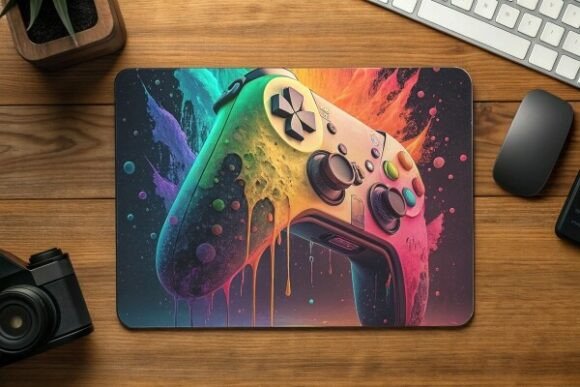 Gaming Controller Mouse Pad Sublimation