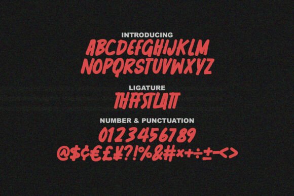 Gastetla Font - Preview 6