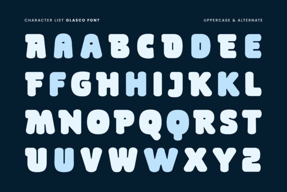 Glasco Font - Preview 1