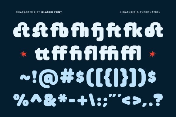 Glasco Font - Preview 3