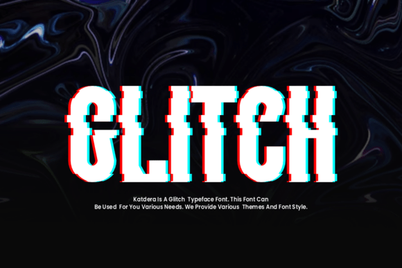 Katdera Font PNG with transparent background - Preview 1