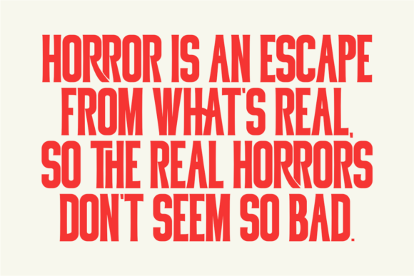 Killer Horror Font - Preview 5