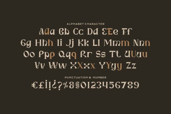 Kovegir Font PNG with transparent background - Preview 4