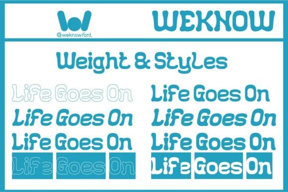Life Goes on Font PNG with transparent background - Preview 6