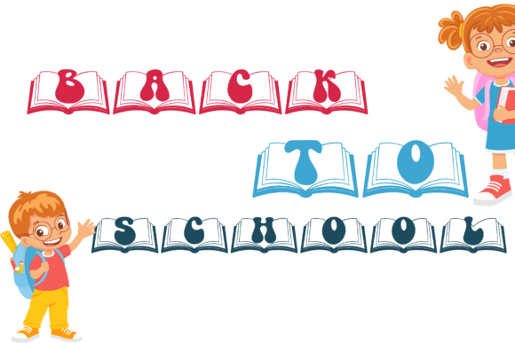 Letters of Literacy Font PNG with transparent background - Preview 2
