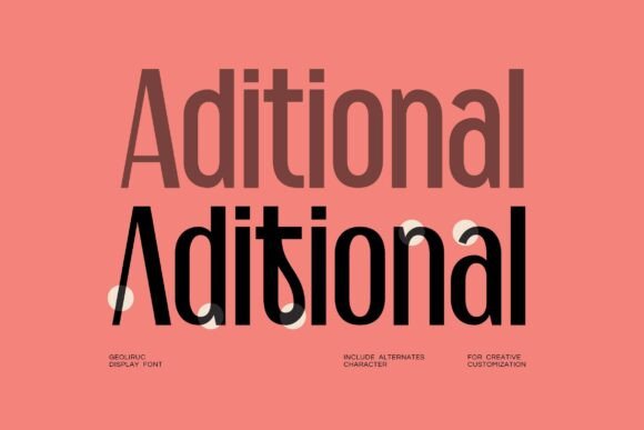 Majoise Font PNG with transparent background - Preview 3