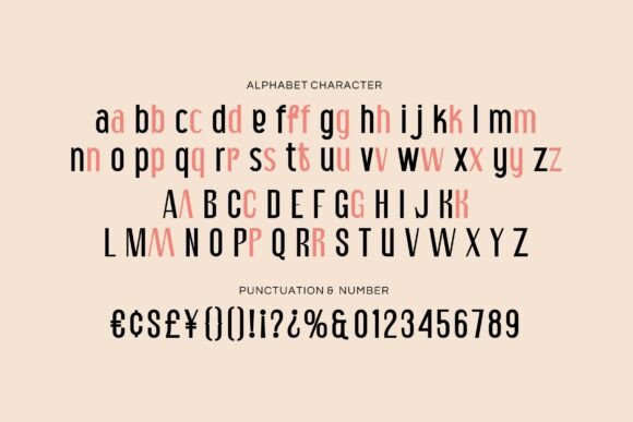 Majoise Font PNG with transparent background - Preview 4