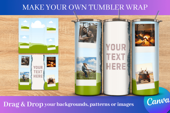 Make Your Own Tumbler Wrap Template 02