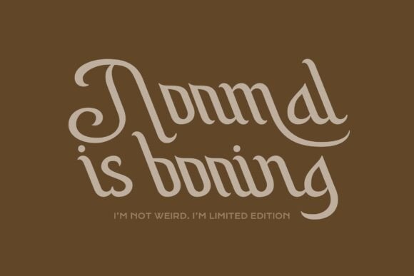Pollemik Font PNG with transparent background - Preview 2