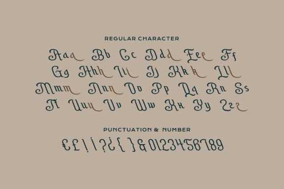 Pollemik Font font preview - 4