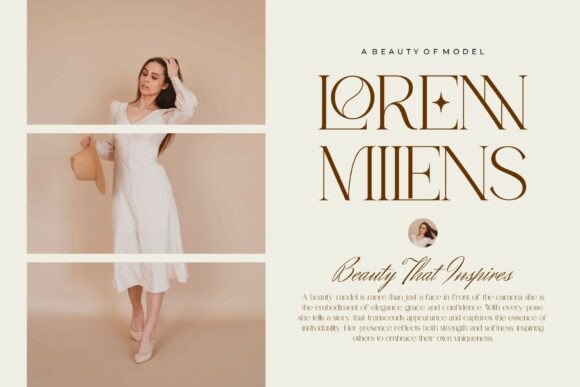 Ronnea Font PNG with transparent background - Preview 4