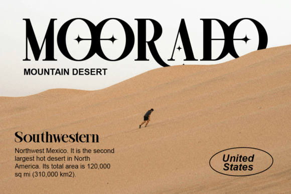 Rugola Font font preview - 3