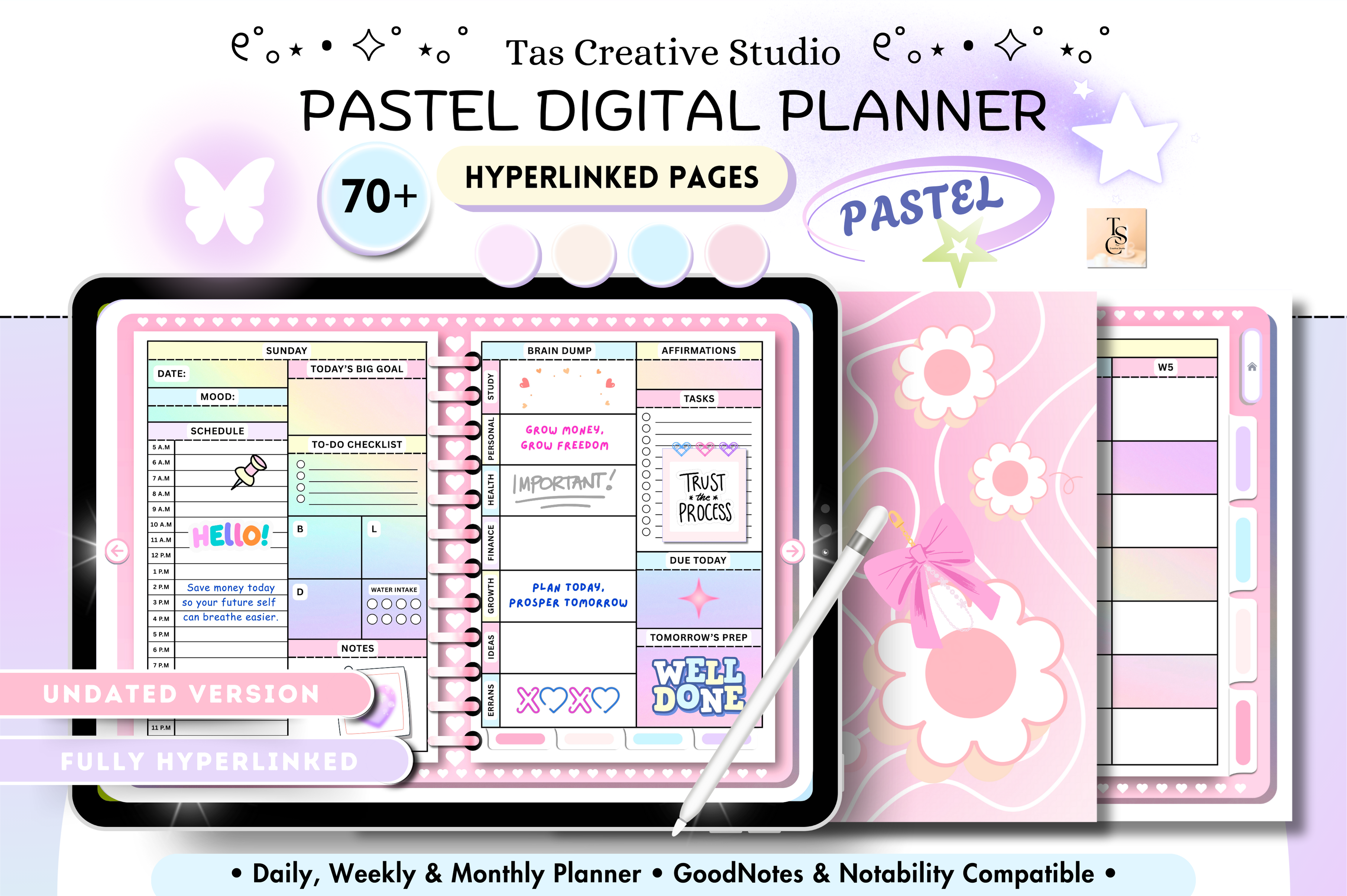 All-in-One Undated Digital Planner