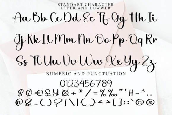 Angelina Whitening Font - Preview 4