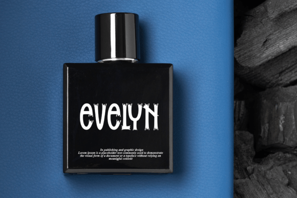 Black Wood Font - Preview 1