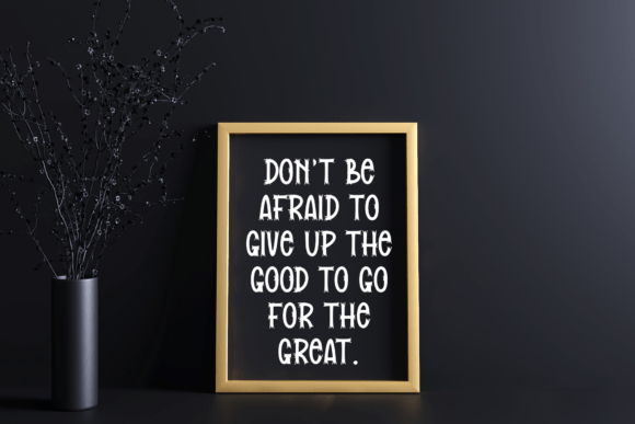 Black Wood Font - Preview 2