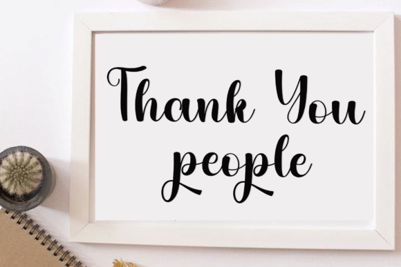 Calligraphy Handmade Font - Preview 1