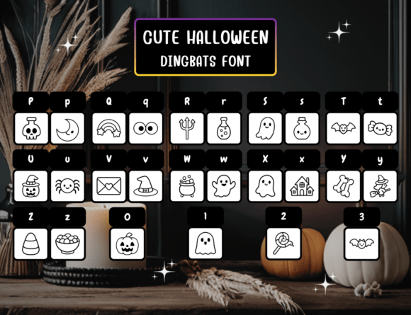 Cute Halloween Font - Preview 2
