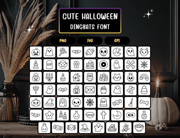 Cute Halloween Font - Preview 4