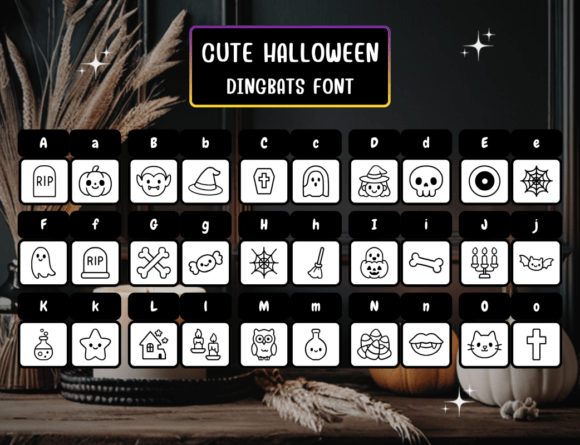 Cute Halloween Font - Preview 1