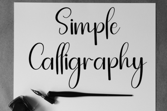 Freshline Font PNG with transparent background - Preview 4