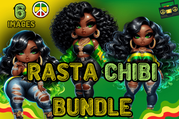 Candy Rasta Kid Halloween Candy Girls Bundle Graphic by Charmed Pixels Studio ...