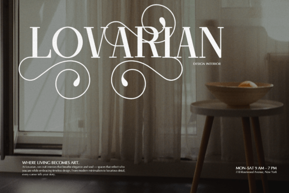 Ronale Classic Font PNG with transparent background - Preview 3
