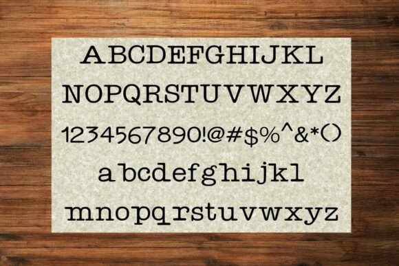 Mesintulis Font font preview - 1