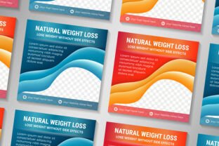 Natural weight square banner