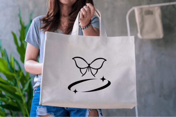 Butterfly Spark Font PNG with transparent background - Preview 2